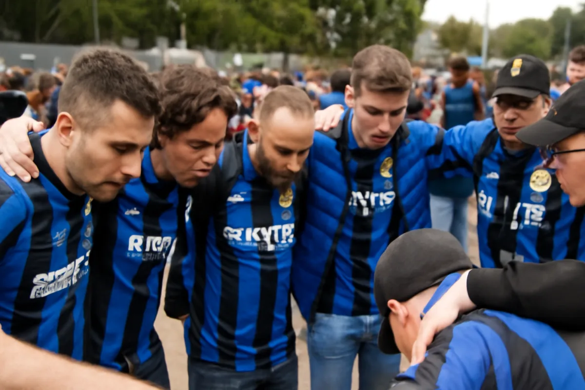 Rituali pre-partita dei tifosi interisti: il gesto scaramantico più antico della curva