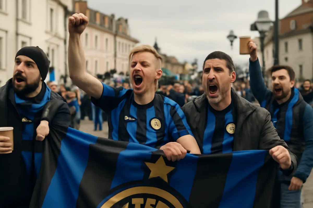 Tifosi interisti in trasferta all'estero: l'abitudine comune che rafforza il gruppo
